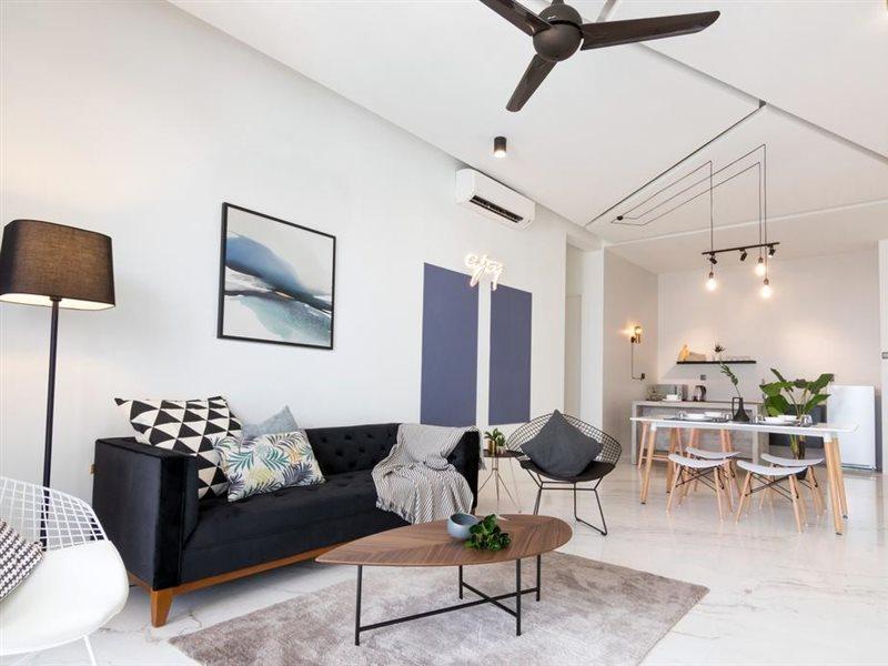 Arte Serviced Apartment @ Penang Gelugor Eksteriør bilde